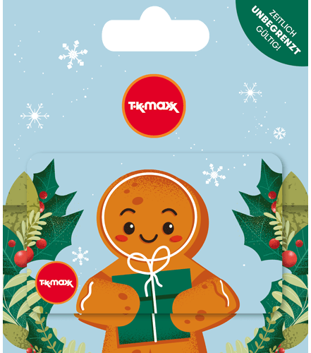 TK Maxx Christmas Gingerbread Man DE -DE